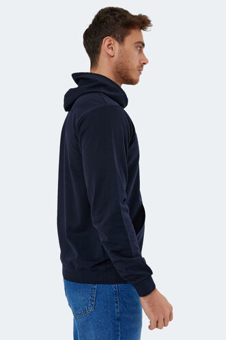 Slazenger NEDELKO Men's Sweatshirt Navy - Thumbnail