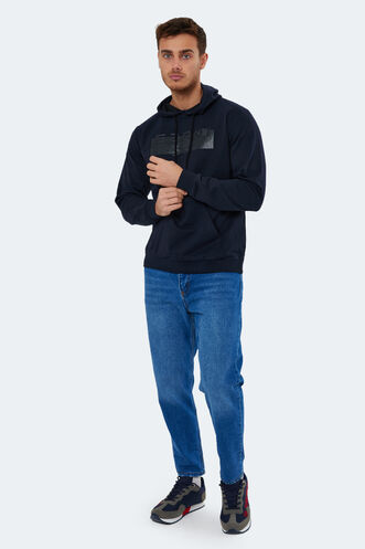 Slazenger NEDELKO Men's Sweatshirt Navy - Thumbnail