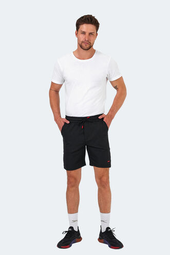 Slazenger NELE Men's Shorts Black - Thumbnail