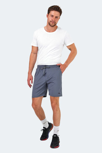 Slazenger NELE Men's Shorts Dark Gray - Thumbnail