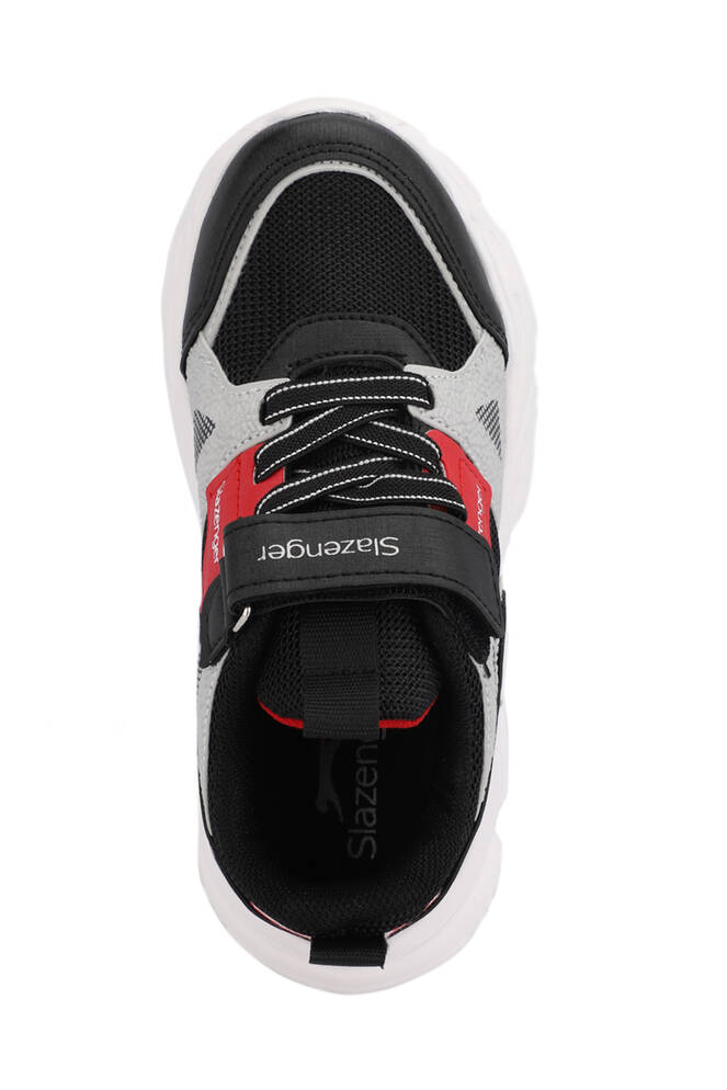 Slazenger NELSON Unisex Kids' Sneaker Shoes Black - Red