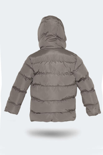 Slazenger NEONS Unisex Kids Coat & Jacket Stone Gray - Thumbnail