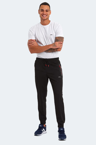 Slazenger NERO Men's Tracksuit Bottoms Black - Thumbnail