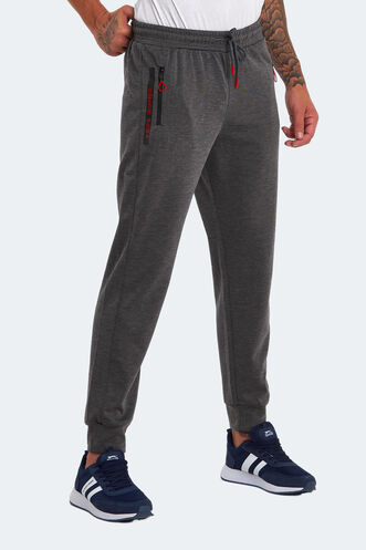 Slazenger NERO Men's Sweatpants Bottoms Dark Grey - Thumbnail