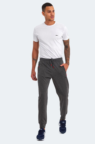 Slazenger NERO Men's Sweatpants Bottoms Dark Grey - Thumbnail