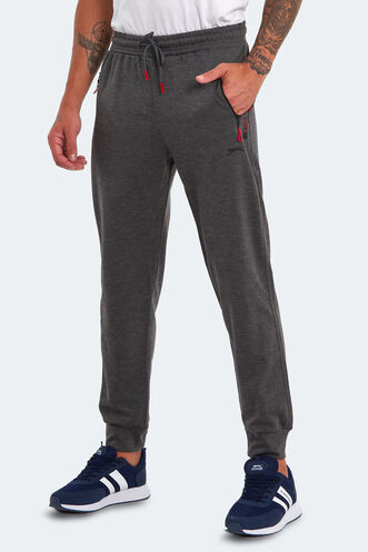 Slazenger NERO Men's Sweatpants Bottoms Dark Grey - Thumbnail