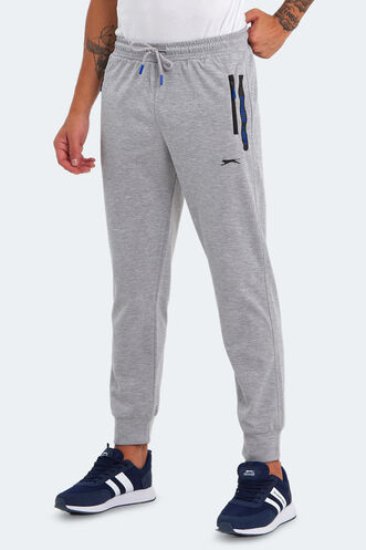 Slazenger NERO Men's Sweatpants Bottoms Gray - Thumbnail