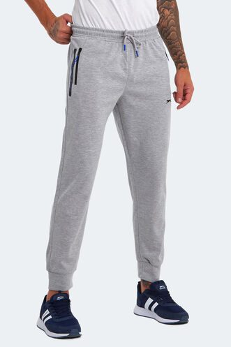 Slazenger NERO Men's Sweatpants Bottoms Gray - Thumbnail