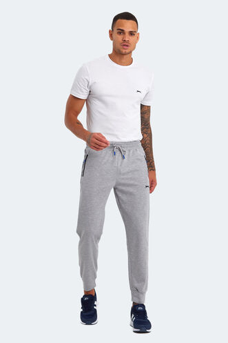 Slazenger NERO Men's Sweatpants Bottoms Gray - Thumbnail