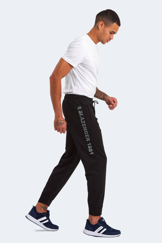 Slazenger NETS Men's Tracksuit Bottoms Black