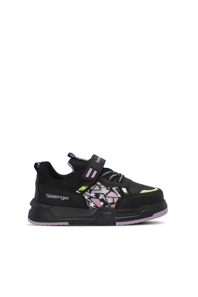 Slazenger NIAGARA Girls' Sneaker Shoes Black - Purple