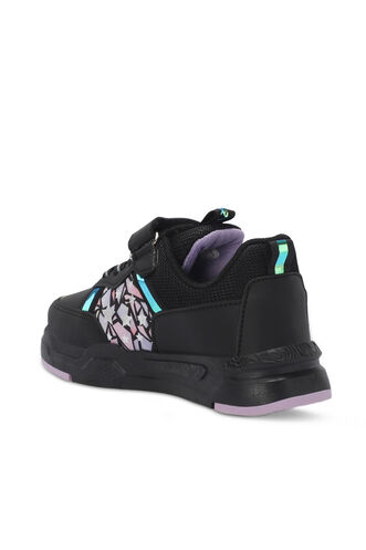 Slazenger NIAGARA Girls' Sneaker Shoes Black - Purple - Thumbnail