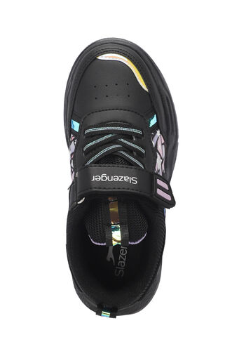 Slazenger NIAGARA Girls' Sneaker Shoes Black - Purple - Thumbnail