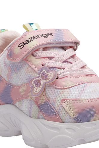 Slazenger NIGERIA Girls' Kids' Sneaker Shoes Pink - White - Thumbnail