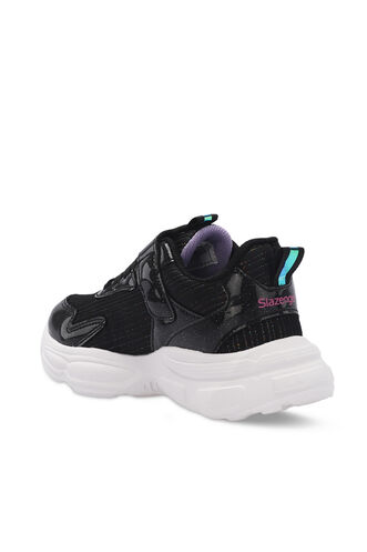 Slazenger NOELA Girls' Sneaker Shoes Black - Thumbnail