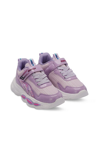 Slazenger NOELA Girls' Sneaker Shoes Lilac - Thumbnail