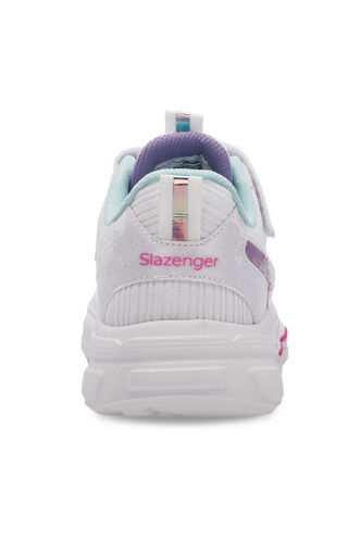 Slazenger NOELA Girls' Sneaker Shoes White - Fuchsia - Thumbnail