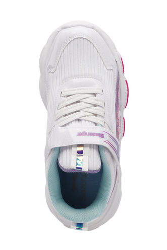 Slazenger NOELA Girls' Sneaker Shoes White - Fuchsia - Thumbnail