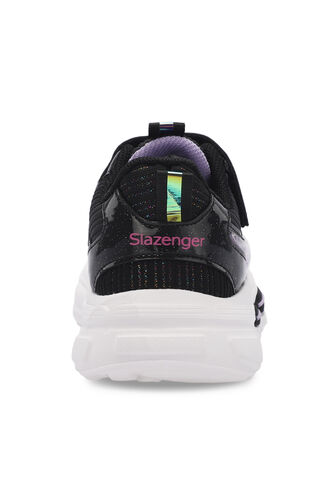 Slazenger NOELA Unisex Kids Sneaker Shoes Black - Thumbnail