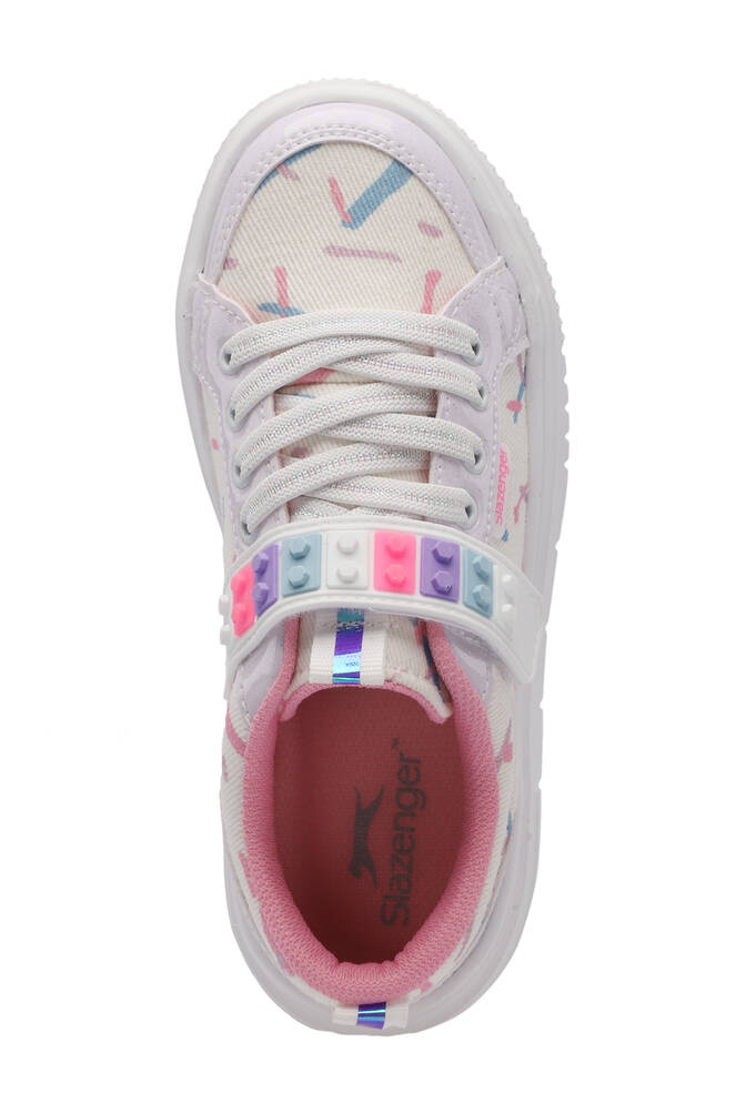 Slazenger NUMANCIA Kız Çocuk Sneaker Ayakkabı Beyaz - Pembe