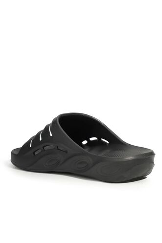 Slazenger OBI Unisex Slippers Black - Thumbnail