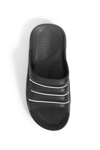 Slazenger OBI Unisex Slippers Black - Thumbnail