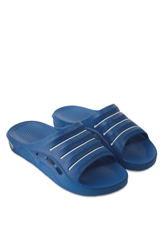 Slazenger OBI Unisex Slippers Saks Blue - Thumbnail