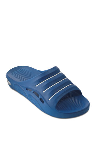 Slazenger OBI Unisex Slippers Saks Blue - Thumbnail