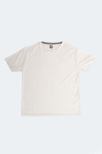 Slazenger ODALIS Big Size Men's Short Sleeve T-Shirt White - Thumbnail