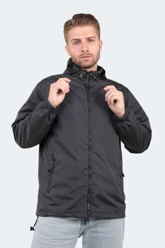 Slazenger OFANS Men's Jacket & Coat Dark Grey - Thumbnail