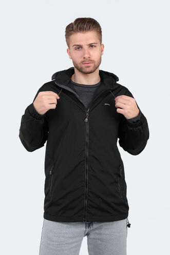 Slazenger OFANS Men's Coat & Jacket Black - Thumbnail