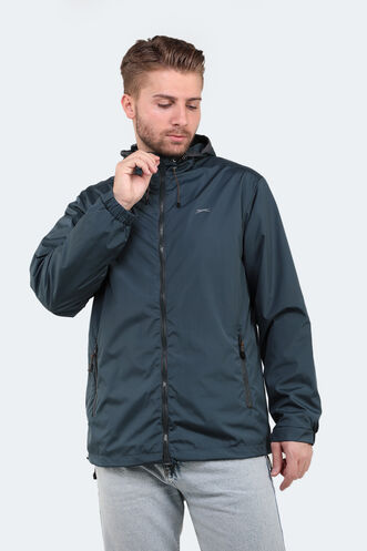 Slazenger OFANS Men's Coat & Jacket Petrol - Thumbnail