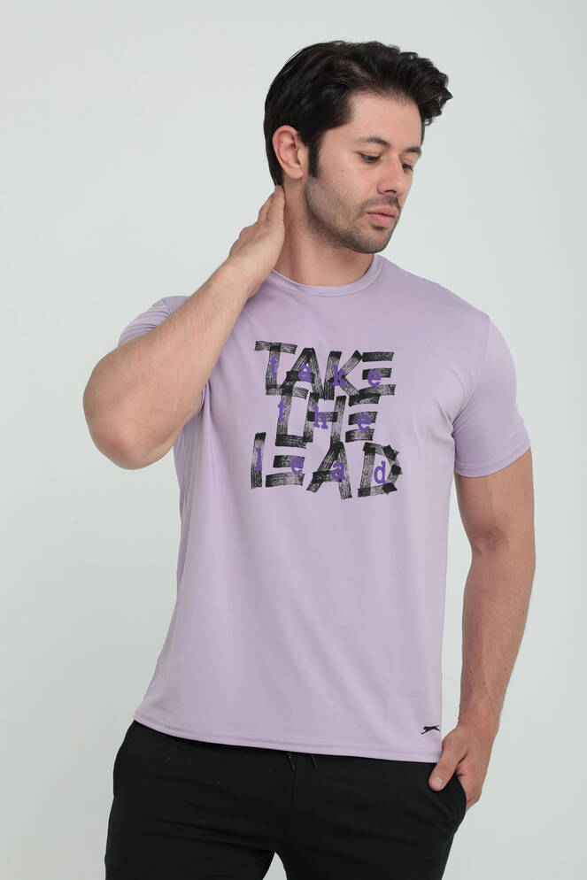 Slazenger OGDEN Men's Short Sleeve T-Shirt Lilac