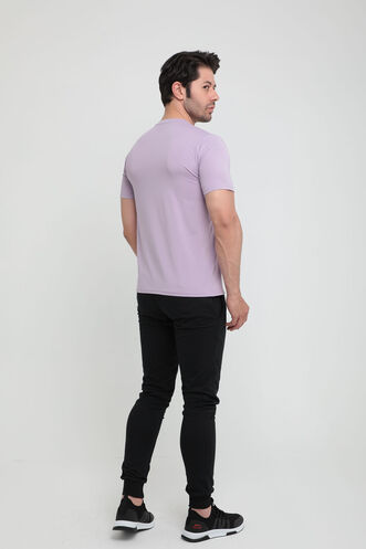 Slazenger OGDEN Men's Short Sleeve T-Shirt Lilac - Thumbnail