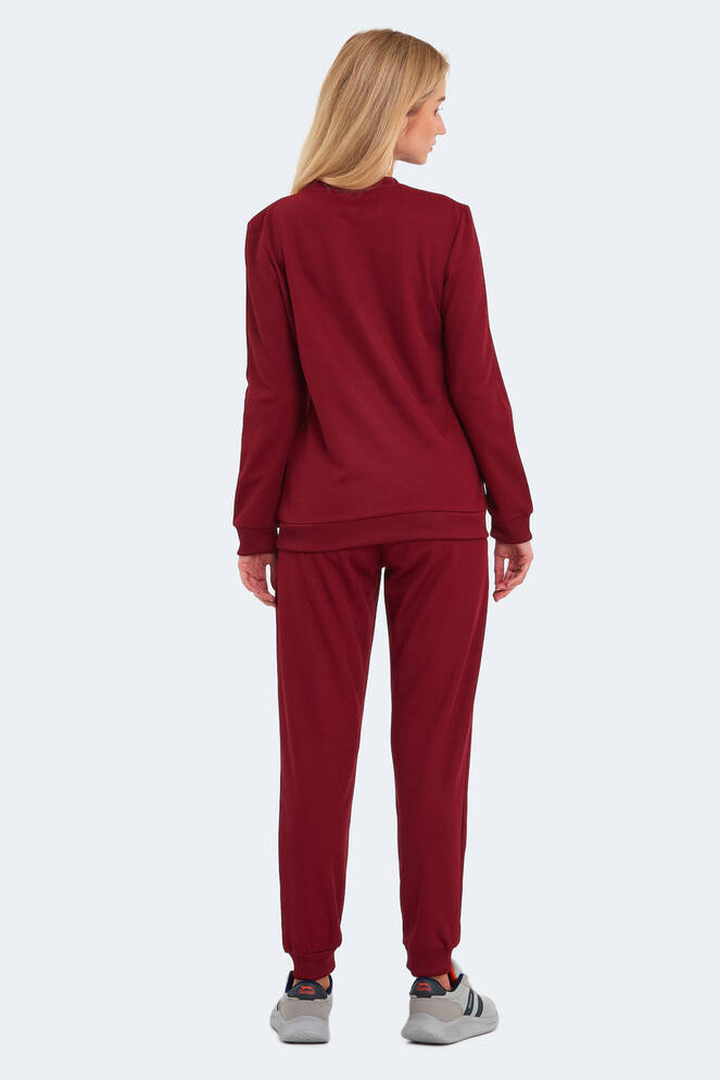 Slazenger OLINDA Women's Tracksuit Burgundy