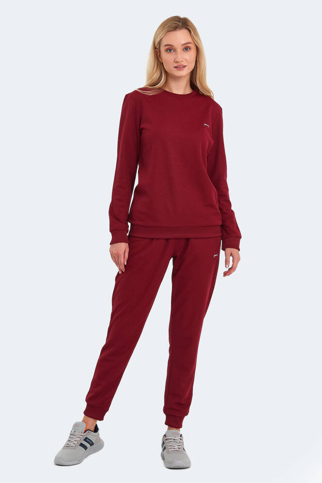 Slazenger OLINDA Women's Tracksuit Burgundy