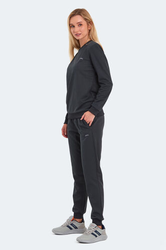 Slazenger OLINDA Women's Tracksuit Dark Gray - Thumbnail