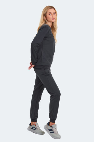 Slazenger OLINDA Women's Tracksuit Dark Gray - Thumbnail