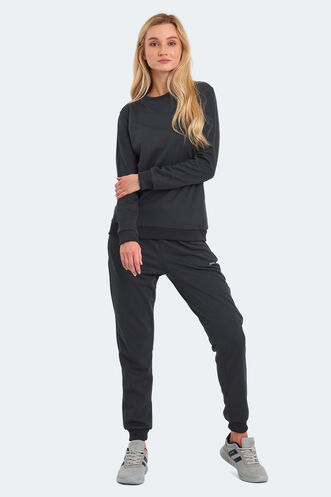 Slazenger OLINDA Women's Tracksuit Dark Gray - Thumbnail