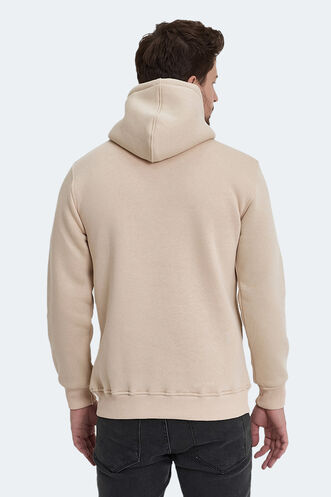 Slazenger OLTA Erkek Sweatshirt Bej - Thumbnail