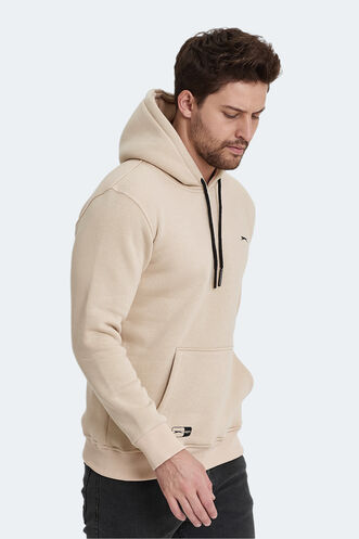 Slazenger OLTA Erkek Sweatshirt Bej - Thumbnail