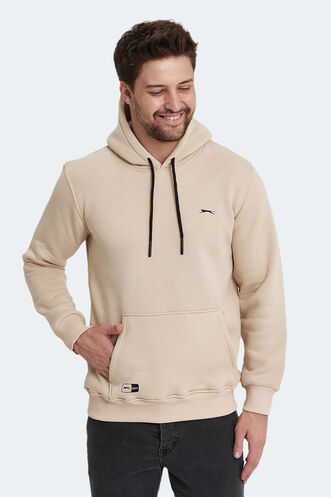 Slazenger OLTA Erkek Sweatshirt Bej - Thumbnail