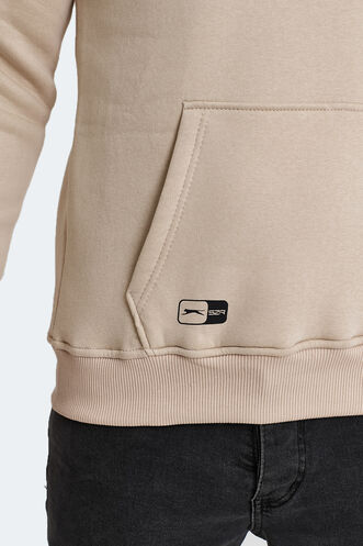 Slazenger OLTA Erkek Sweatshirt Bej - Thumbnail