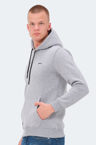 Slazenger OLTA Erkek Sweatshirt Gri - Thumbnail