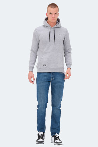 Slazenger OLTA Erkek Sweatshirt Gri - Thumbnail