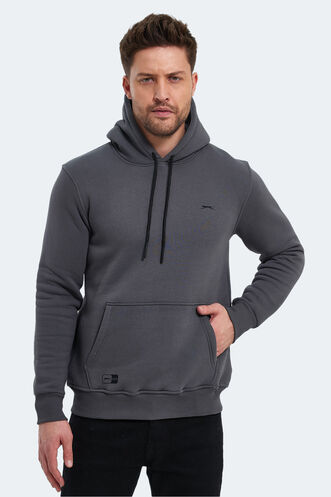 Slazenger - Slazenger OLTA Erkek Sweatshirt Koyu Gri