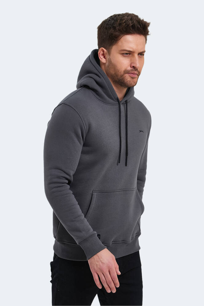 Slazenger OLTA Erkek Sweatshirt Koyu Gri