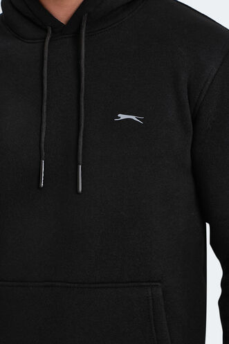 Slazenger OLTA Erkek Sweatshirt Siyah - Thumbnail