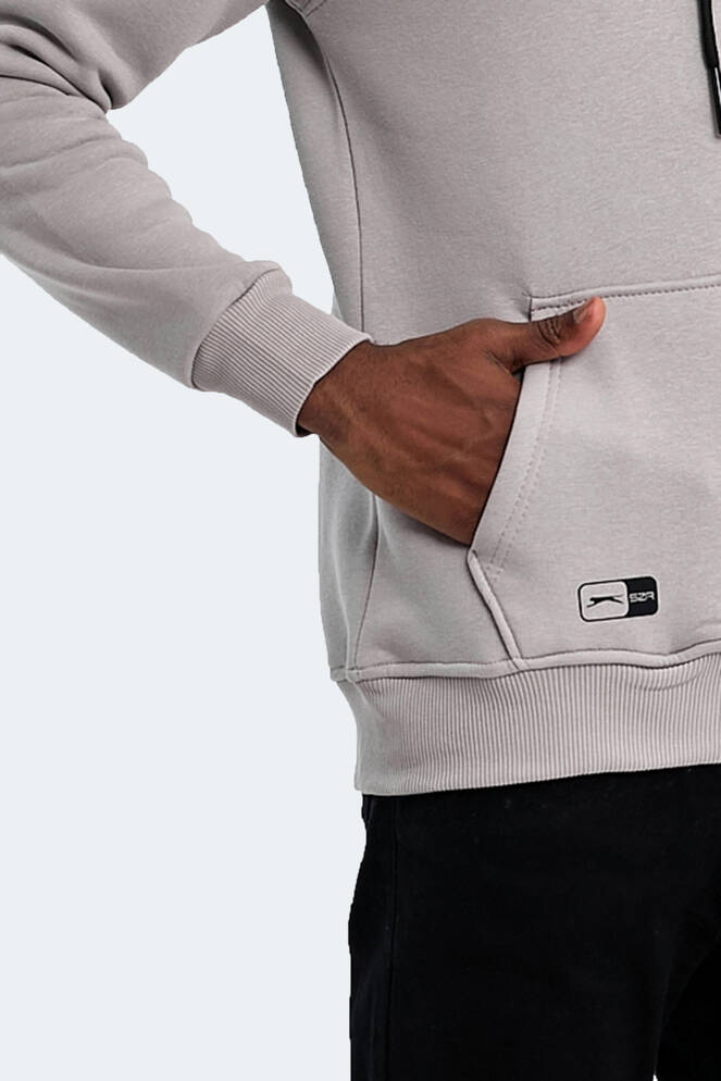 Slazenger OLTA Erkek Sweatshirt Taş Gri