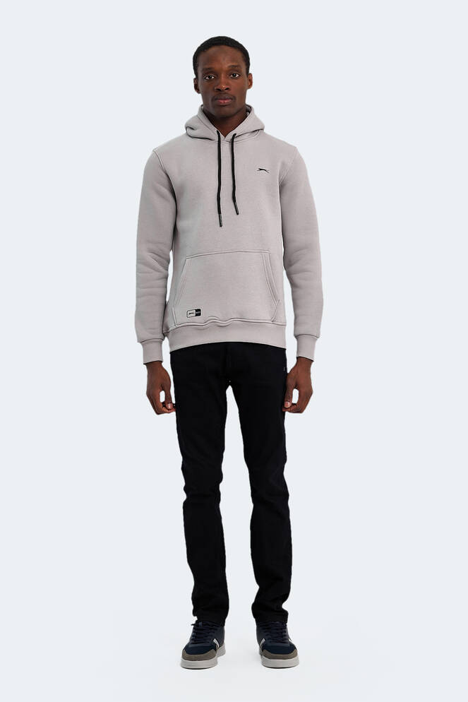 Slazenger OLTA Erkek Sweatshirt Taş Gri